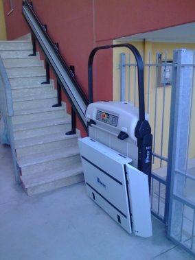 Pedana per piccoli dislivelli installata a Chioggia (VE)