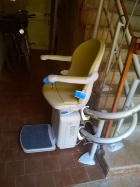 Partenza con curva a 180° - Boccato ascensori srl
