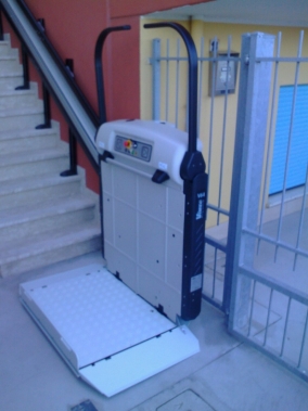 Pedana per piccoli dislivelli installata a Chioggia (VE)